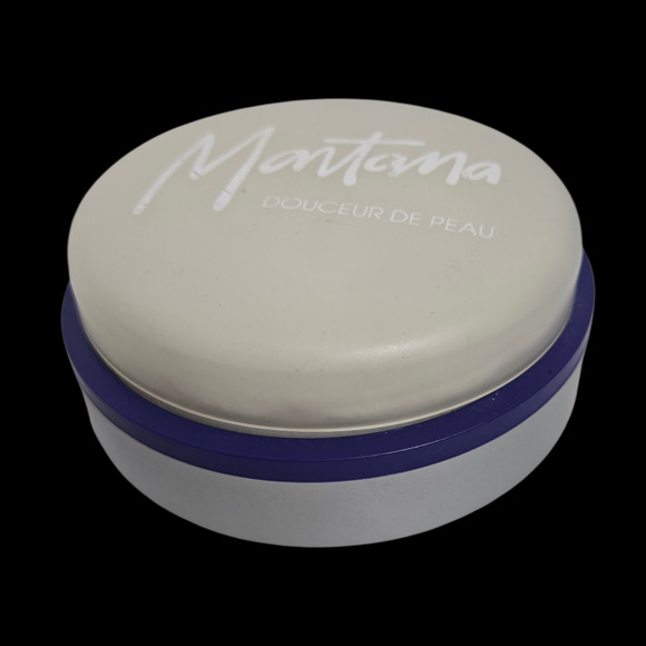 Montana Douceur de Peau Body Powder Vintage Scent 80s French Unused Retro Vanity - Picture 5 of 10
